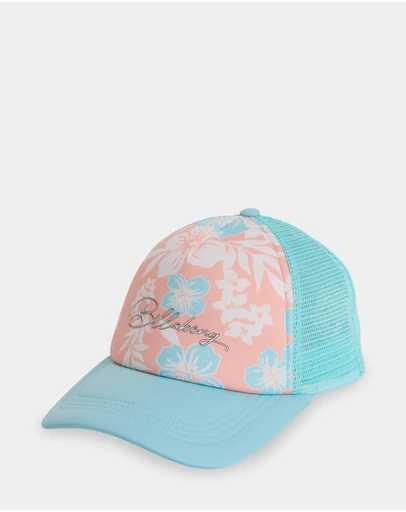 Billabong Kids - Girls 6 to 16 Hibiscus Haze Trucker Cap