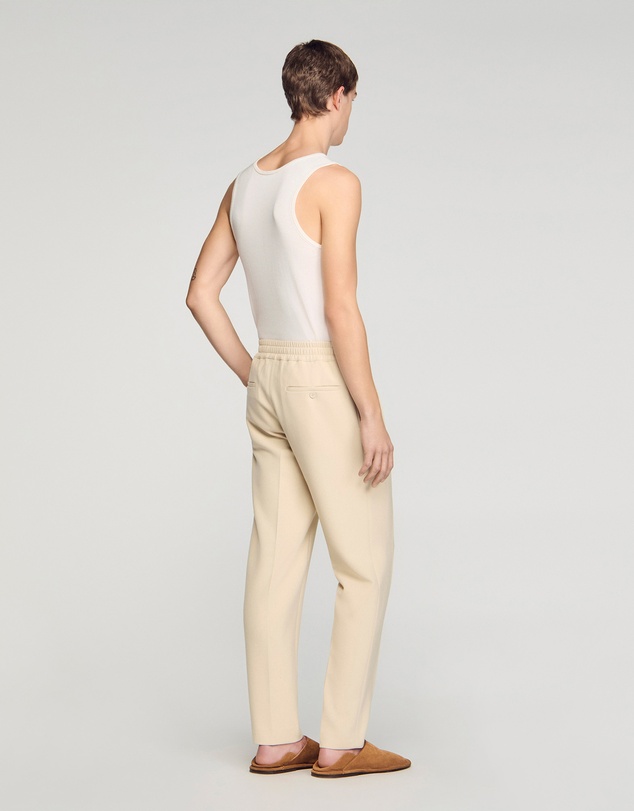 Sandro - Jersey Pli Pants