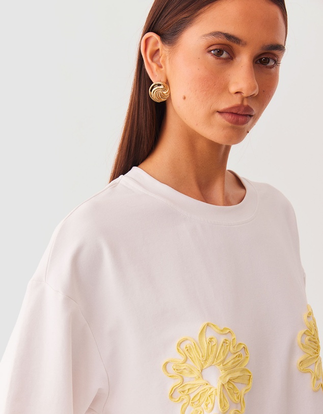 SNDYS - MAI TAI CORD FLORAL TEE - ICONIC EXCLUSIVE