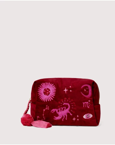 The Somewhere Co - Scorpio Astrology Cosmetic Case