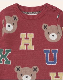 Huxbaby - Varsity Letter Hux Pullover - Babies-Kids