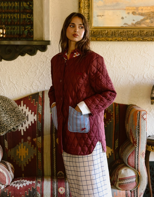 SMWR. by The Somewhere Co - Royal Match Quilted Jacket