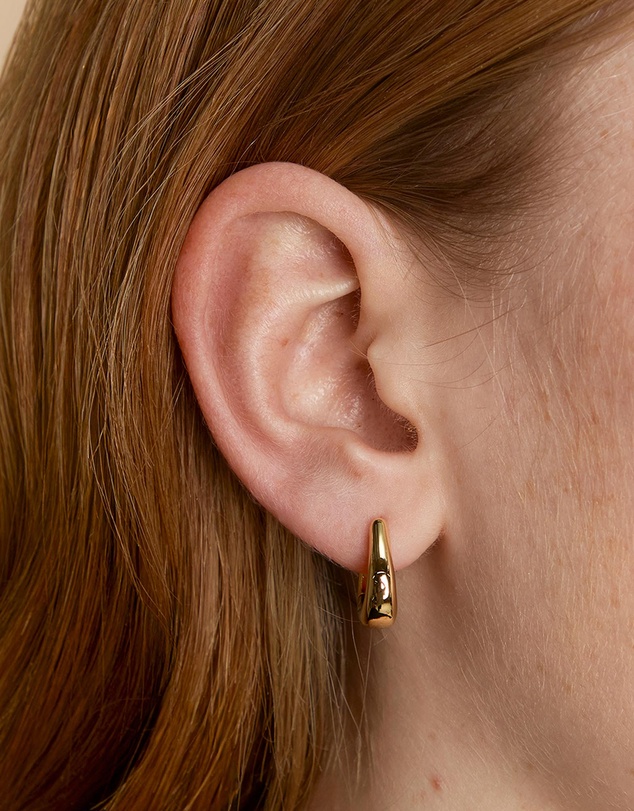Astrid & Miyu - Saddle Small Hoops
