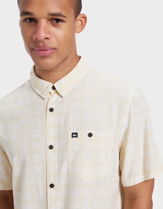 Quiksilver - Mens Safe Paradise Short Sleeve Shirt