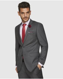Kelly Country - Savile Row Abram Pure Wool Grey Suit Set