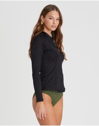 Aqua Blu Australia - Nero Lyla Rash Guard