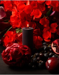 XRJ Celebrations - Pillar Liquorice Candle