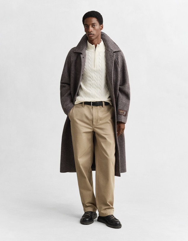 Gant - Cotton Cable Half-Zip Knit