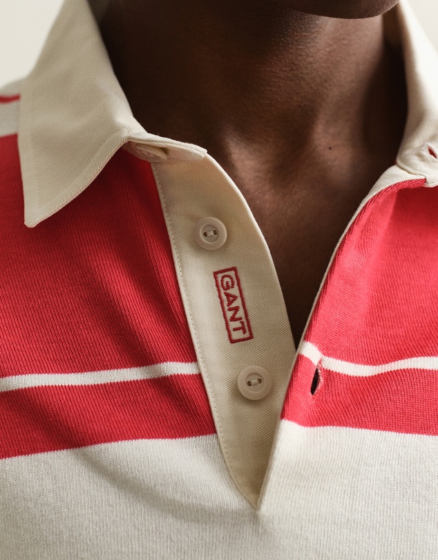 Gant - Striped Short Sleeve Rugger