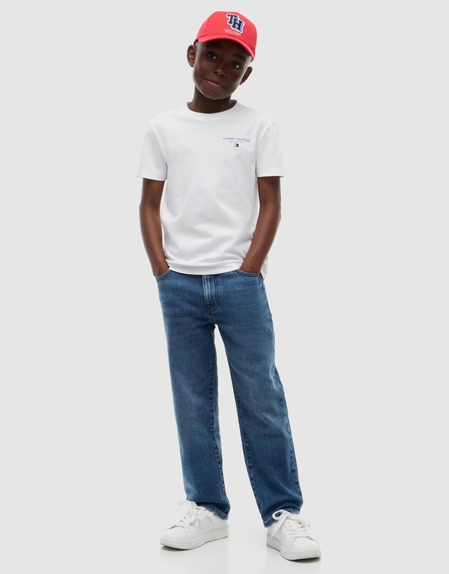 Tommy Hilfiger - Essential Logo Tee SS - Kids