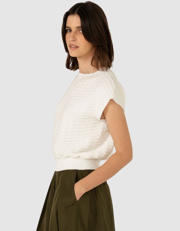 SACHA DRAKE - Bubble Knit Top