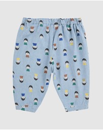 Bobo Choses - Game Pawns All Over Light Denim Pants - Babies