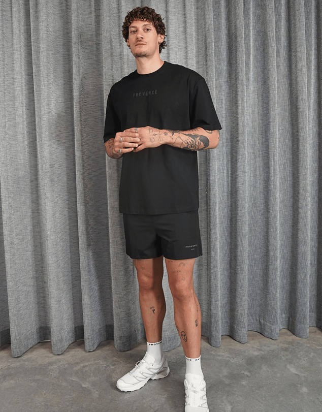 Provence - Crest Logo T-Shirt Black