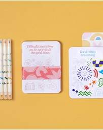 Journey Of Something - Colour Your Own Affirmation Cards