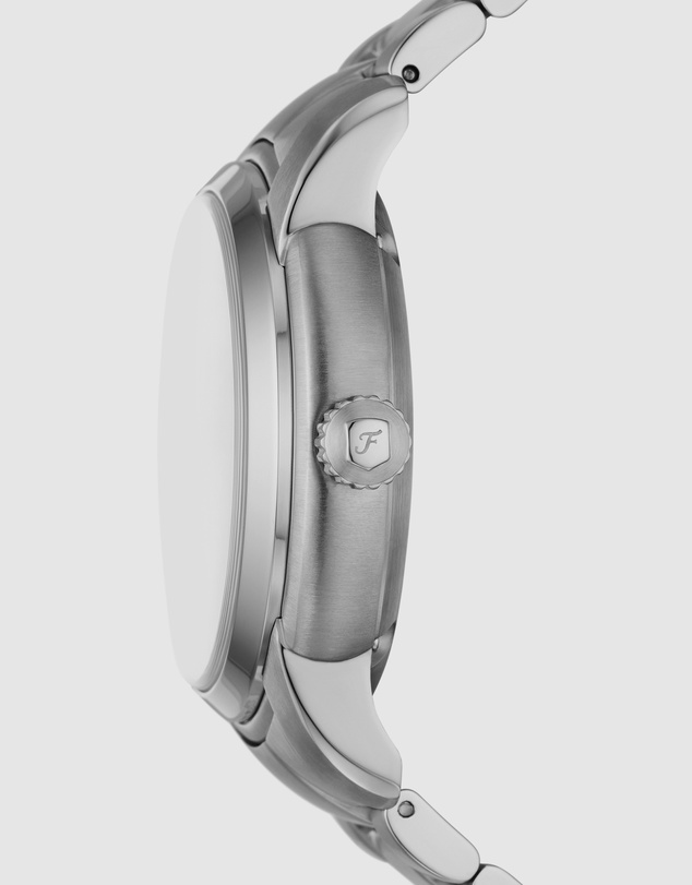 Fossil - Fossil Heritage Silver Tone Analogue Watch