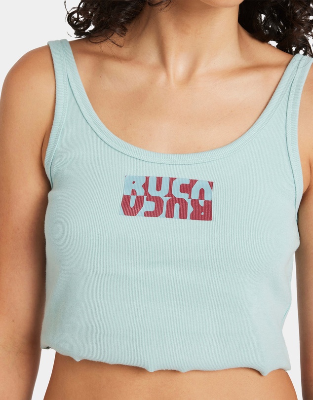 RVCA - Womens Flipped Scooped Tank Top