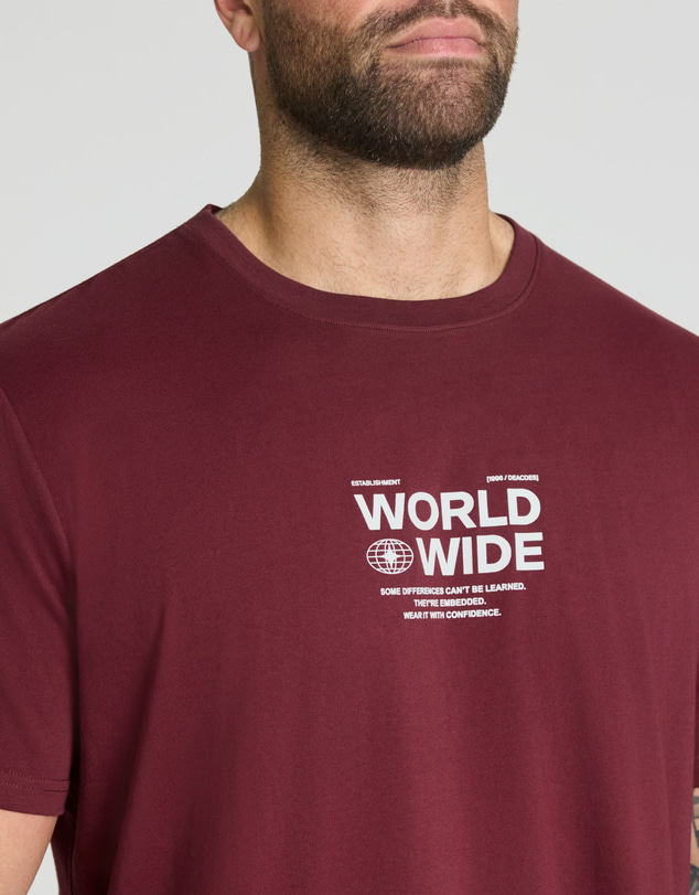 Johnny Bigg - Wide World Print Tee