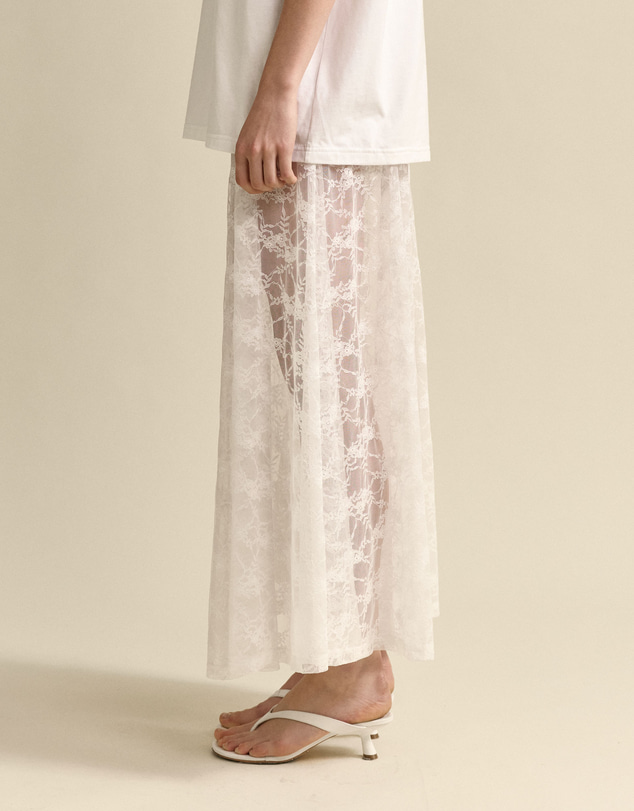 MVN - Lace Maxi Skirt