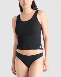 adidas Sportswear - 3 Pack Active Light Flex Thong Underwear