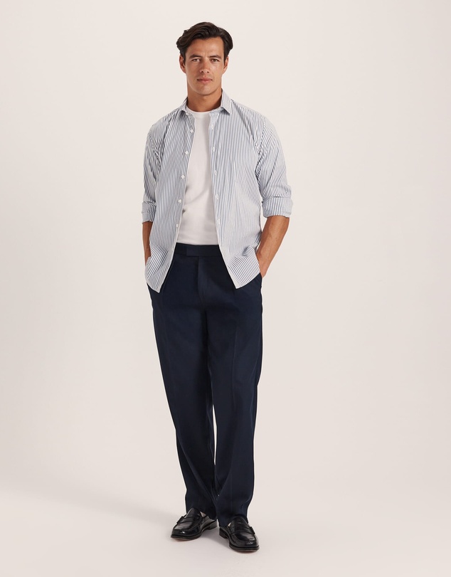 SABA - Henry Wide Pleat Pant