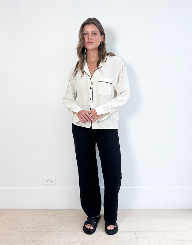 Cirkular - Pre-Loved - Max Mara Silk Shirt