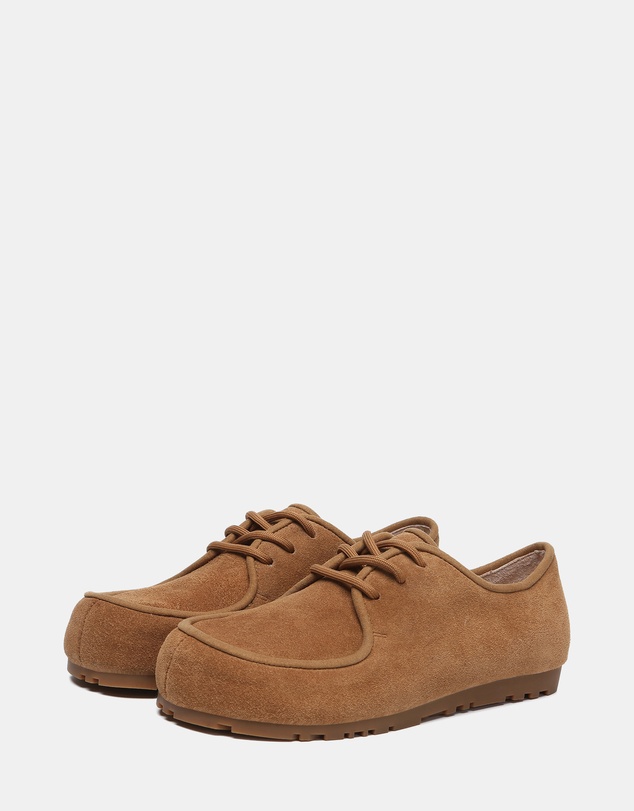 EVERAU - EverAU Ugg Brandon Cow Suede Upper Loafer Oxfords Flats