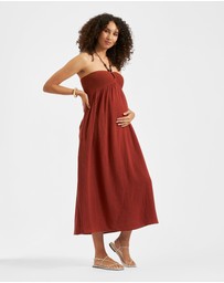 Ripe Maternity - Evie Crochet Dress