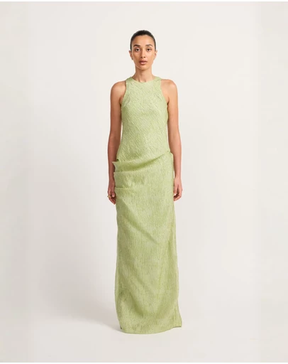 TOJHA - Doe Dress - Pistachio