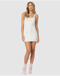 EDIKTED - Pauline Knit Mini Dress
