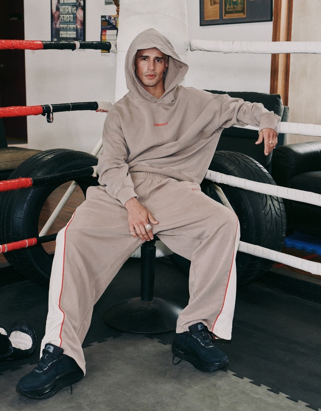 SSAINT - The Rival Track Pant - Acid Wash Beige
