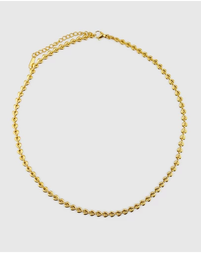 Miz Casa and Co - Heart Chain Necklace