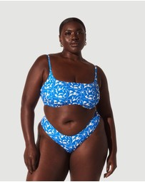 Form and Fold - The 90s Crop Underwire D-G Top