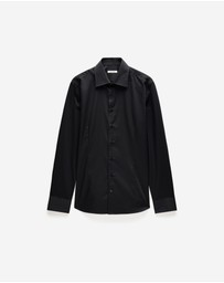 Calibre - Tailored Cotton Shirt Black