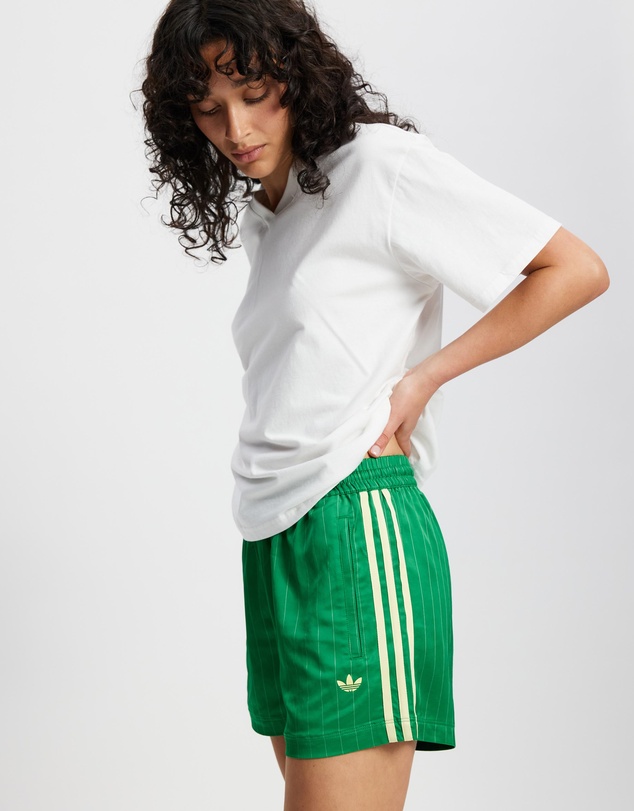 adidas Originals - Pinstripe Satin Shorts