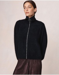 Marle - Oscar Wool-Cashmere Zip Up Cardigan