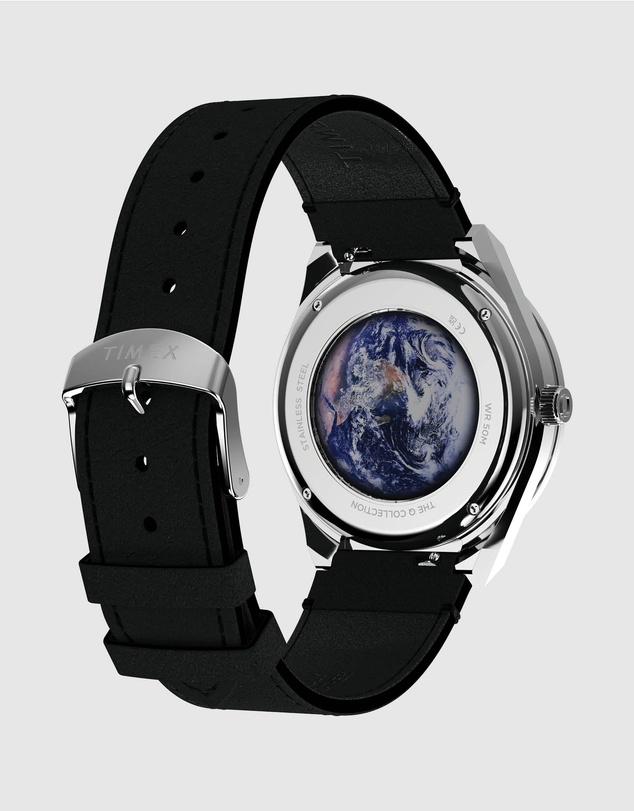 TIMEX - Q Timex NASA 40mm Leather Strap Watch