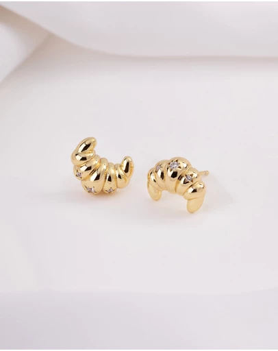 Wanderlust + Co - Croissant Stud Earrings