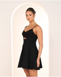Pilgrim - Lila Godet Mini Dress