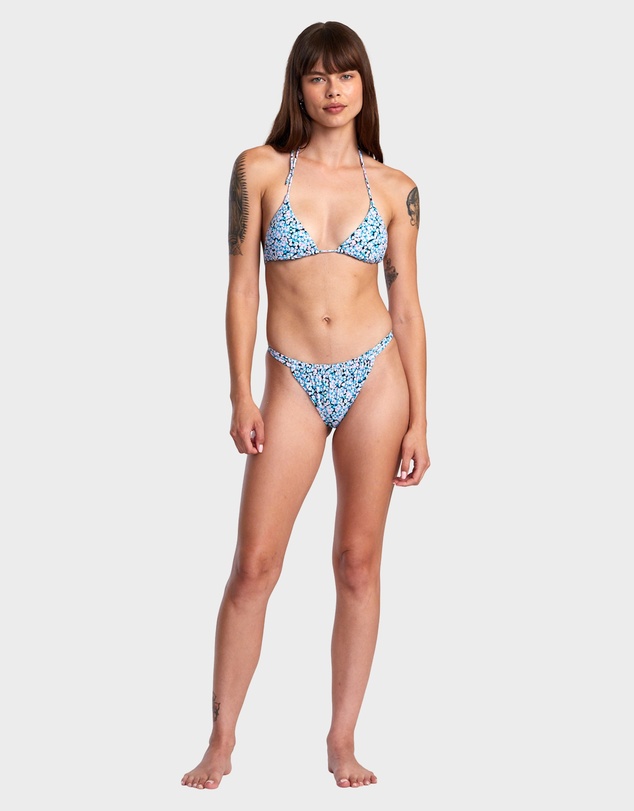 RVCA - Sprinkles Halter Triangle Bikini Top