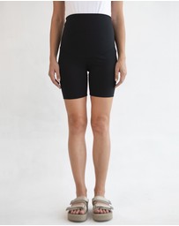 Soon Maternity - Sage Biker Shorts