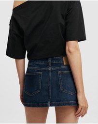 Cotton On - Micro Low Denim Skirt