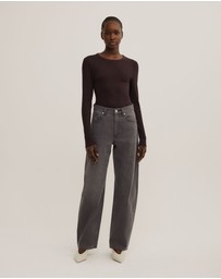Witchery - Crew Rib Long Sleeve Top