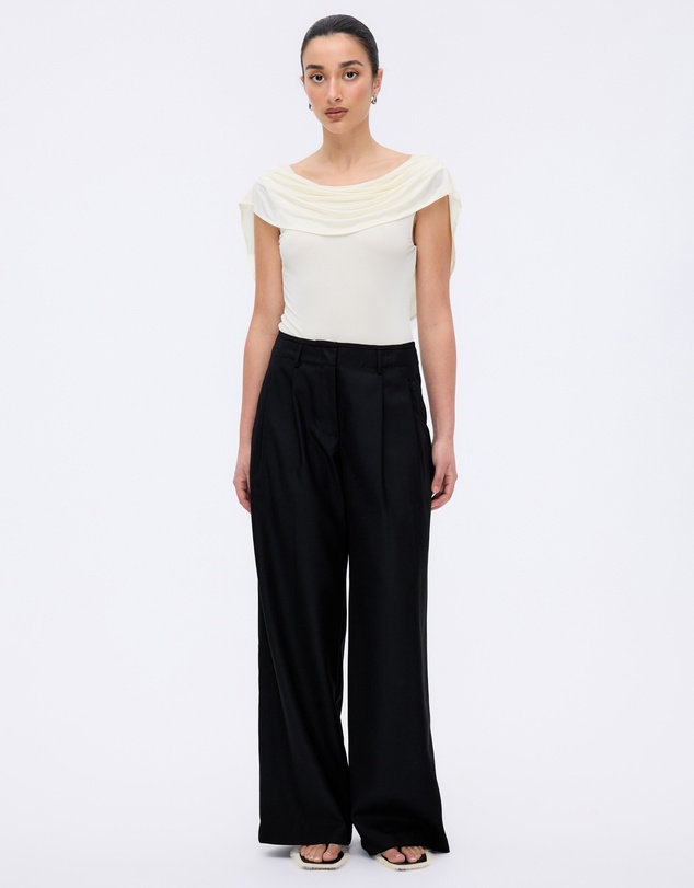 Minima Esenciales - Laramie Draped Bodysuit