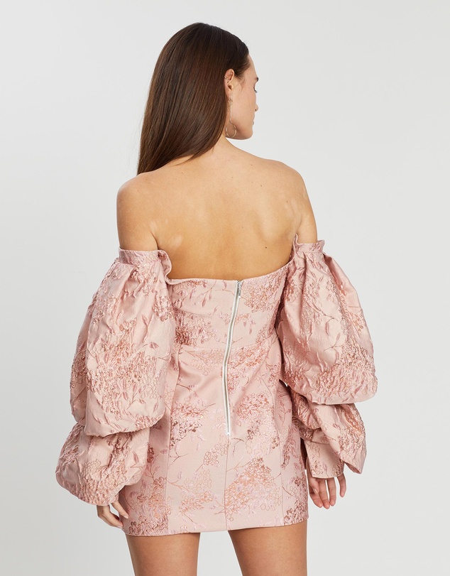 Asilio - Off-Shoulder With Volume Long Sleeve Dress