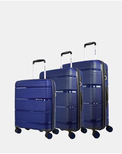 Pierre Cardin - Pierre Cardin Normandy 3-Piece Set Hard Shell Suitcase
