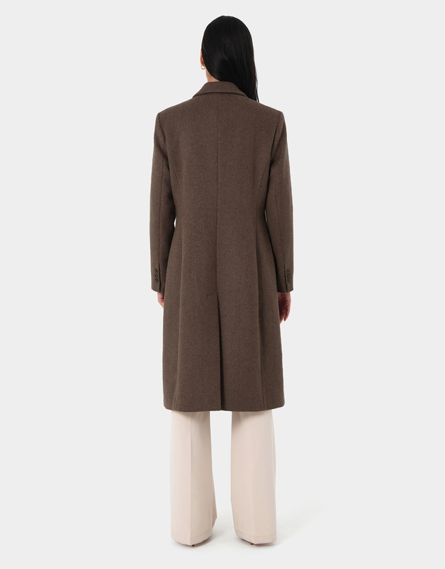 Forcast - Marjorie Peak Lapel Wool Coat