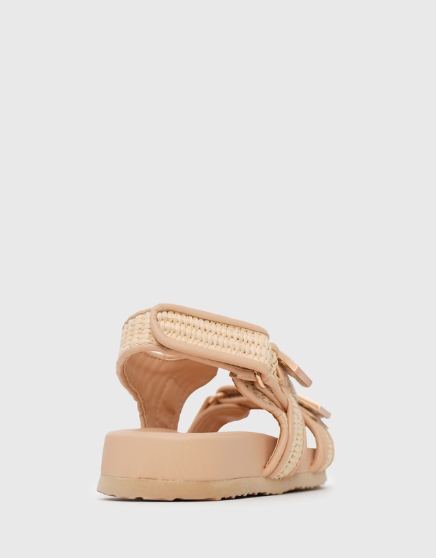 Betts - Majorca Junior Ankle Strap Footbed Sandals