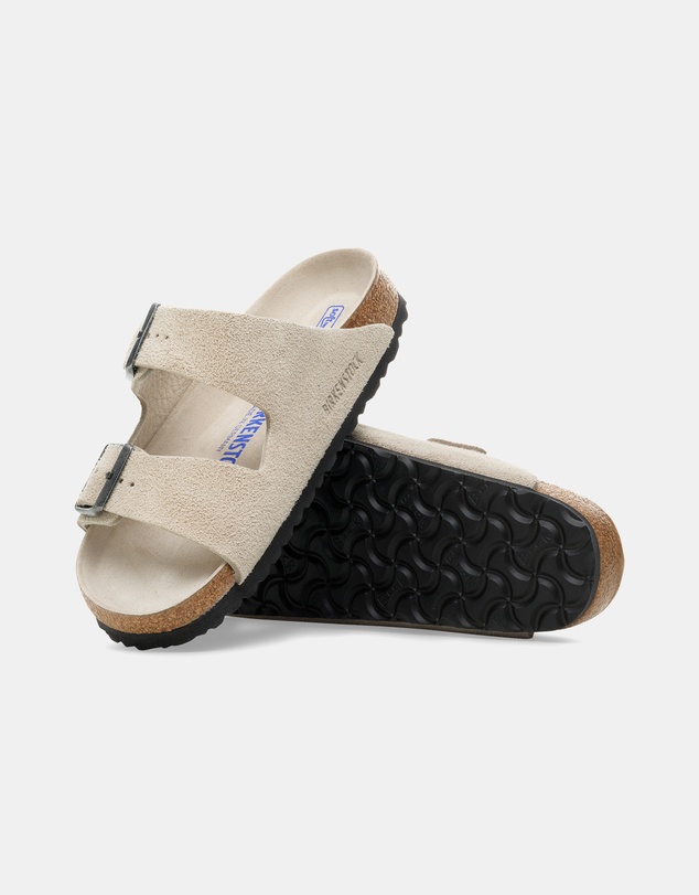 Birkenstock - Arizona SFB Tonal Footbed Suede Leather Narrow - Women's