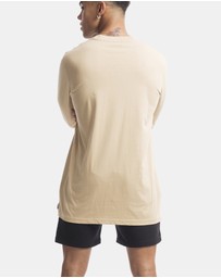 Vacancy Co - Palm Embroidery Long Sleeve Tee