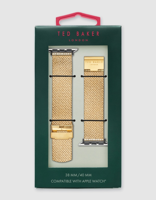 Ted Baker - Ted Baker Apple Strap - Shimmer Gold-Tone